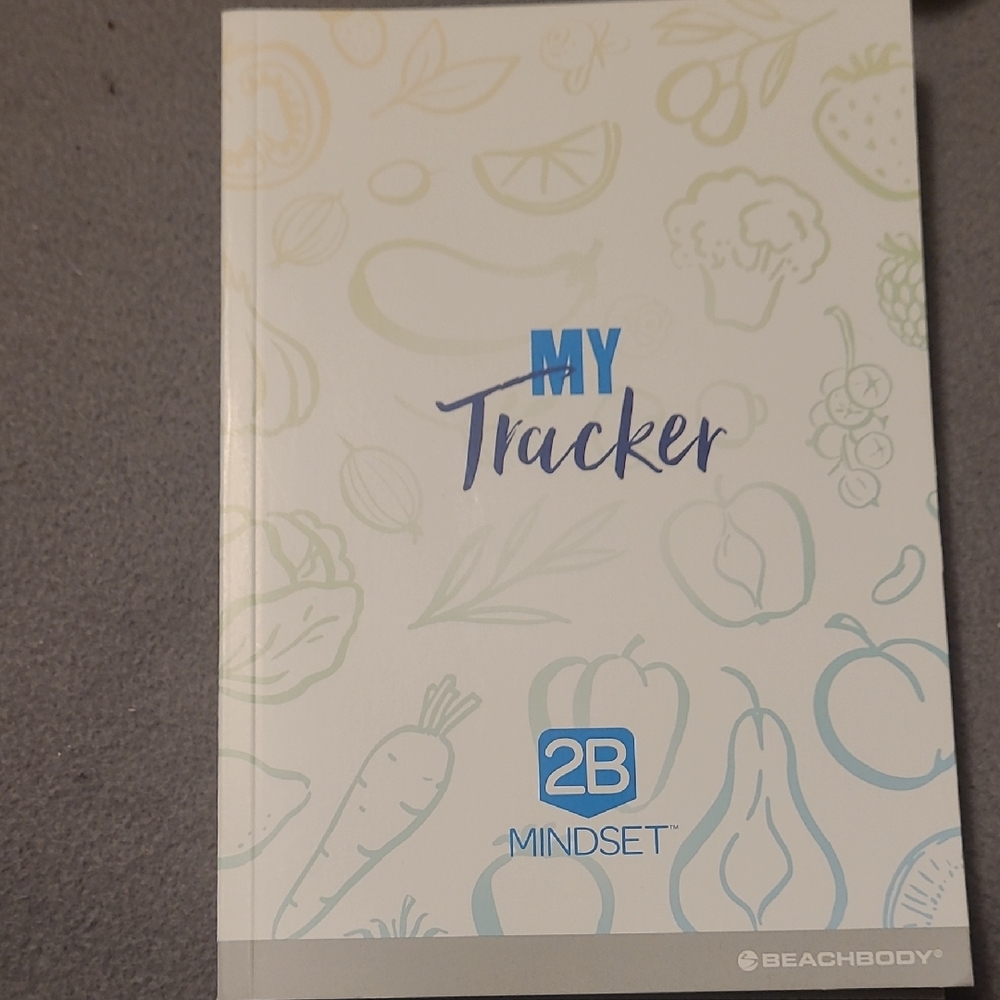 Beachbody 2B Mindset Tracker - Blue and Gray